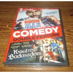 Goon: Last of the Enforcers / Knights of Badassdom 2 Pack (DVD, 2021) (unopened)